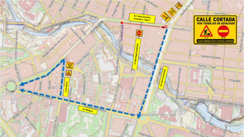 Calzada 2 Fase I Avenida Islas Canarias