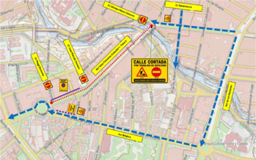 Calzada 1 Fase II Avenida Islas Canarias
