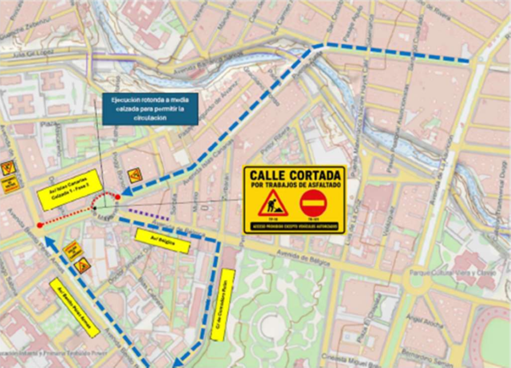 Calzada 1 Fase III Avenida Islas Canarias